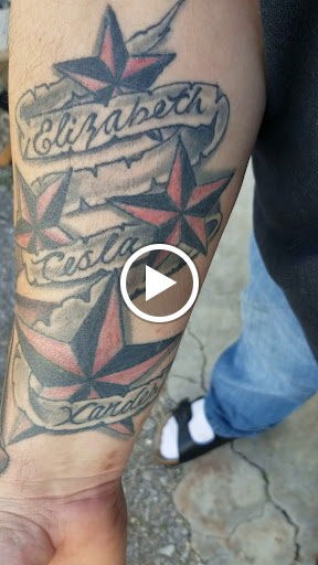 Explore male family tattoo ideas, creative tattoo ideas in Enid, available at Omocke Ink