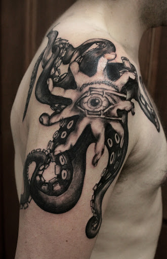 Explore tattoo ideas black male, creative tattoo ideas in Williamsburg, available at Charon Arts