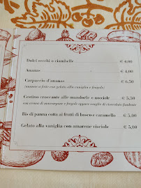 Restaurant italien La Greppia à Coriano (la carte)