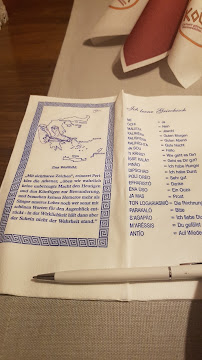 Taverne Kreta à Bredstedt carte