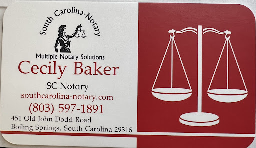 Mejor Notaría South Carolina-Notary