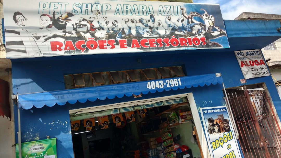 Arara Azul Pet Shop