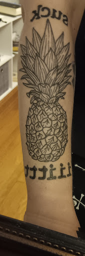 Explore chest and arm tattoo ideas, creative tattoo ideas in Buffalo, available at North Star Tattoo