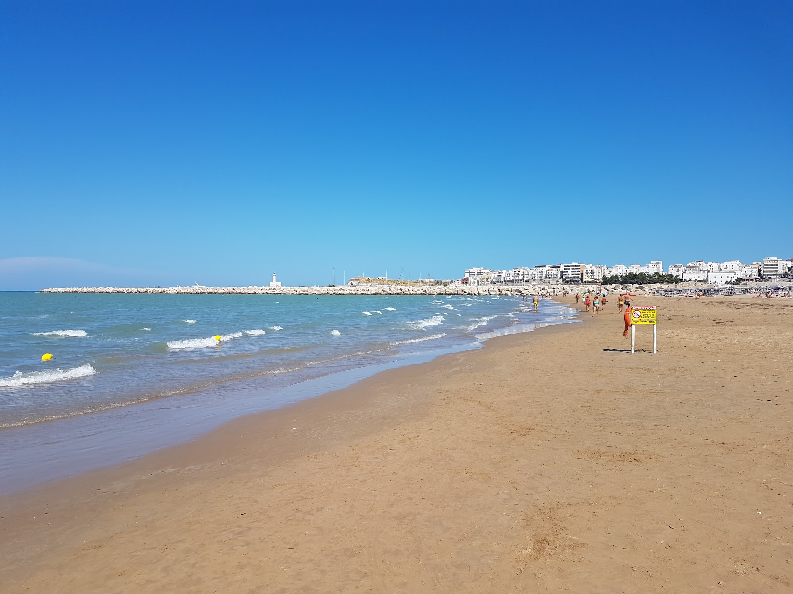 Foto de Spiaggia di San Lorenzo con muy limpio nivel de limpieza