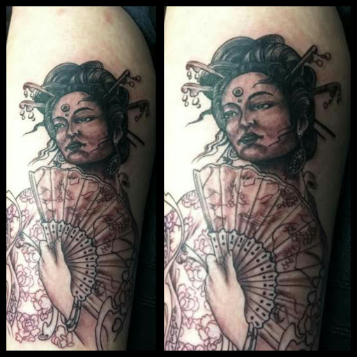 Explore scenery tattoo ideas, creative tattoo ideas in Savannah, available at Tatlyfe Studios