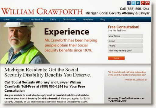 William M Crawforth, PC - Social Security Attorney