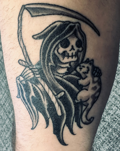 Explore grandkids names tattoo ideas, creative tattoo ideas in Orlando, available at Hart & Huntington Tattoo Co. Orlando