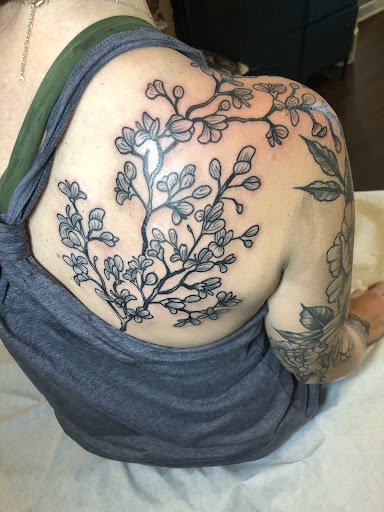 Explore fox racing tattoo ideas, creative tattoo ideas in Pittsburgh, available at Female Trouble Tattoo