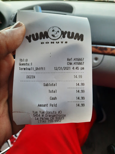 Donut Shop «Yum Yum Donuts», reviews and photos, 5454 Orangethorpe Ave, La Palma, CA 90623, USA