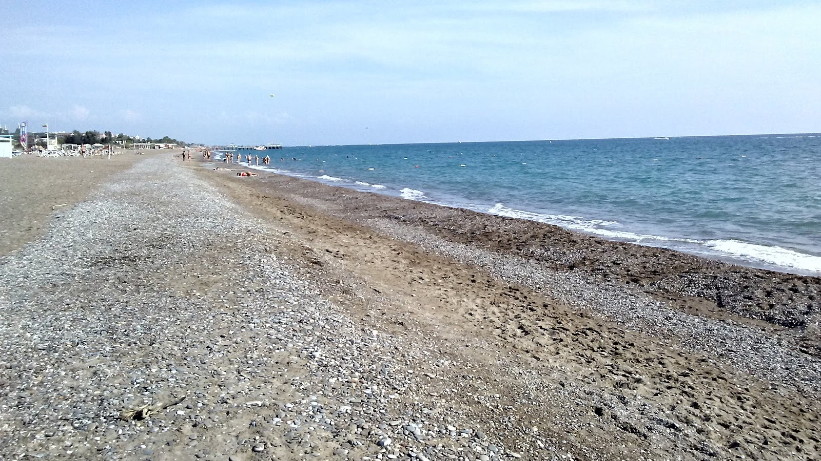 Foto de Bogazkent beach área parcialmente de hotel