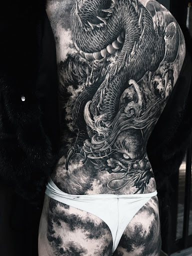 Explore sickle cell tattoo ideas, creative tattoo ideas in Los Angeles, available at Hailin Tattoo Studio