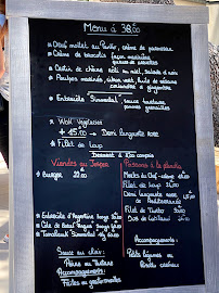 Menu / carte de Les Ombrelles à Martigues