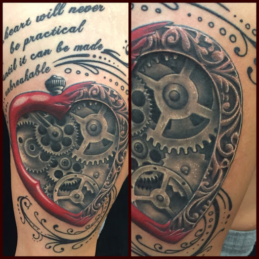 Explore beautiful tattoo ideas for females, creative tattoo ideas in San Diego, available at Funhouse Tattoo