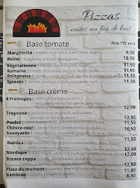 Pizzeria Restaurant Pizzeria Michel Ange à Brienne-le-Château (le menu)