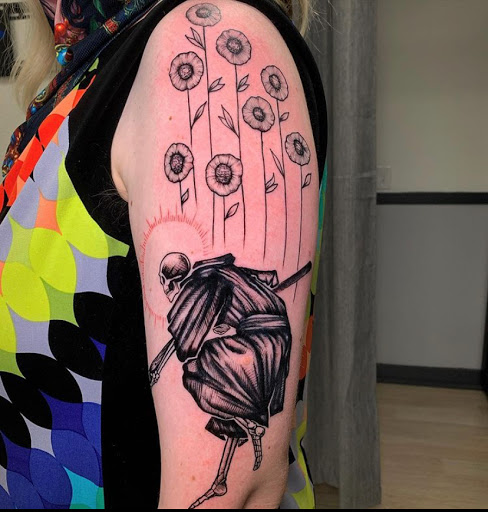 Explore women's tattoo ideas design, creative tattoo ideas in Arlington, available at Benchmark Tattoos