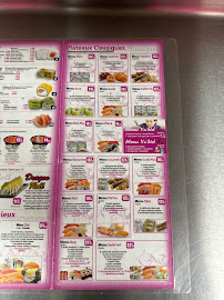 Carte du Sushi Tori à Parmain
