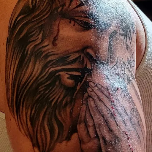 Explore line tattoo ideas for females, creative tattoo ideas in Osage Beach, available at Rabbits Foot Tattoo Parlor