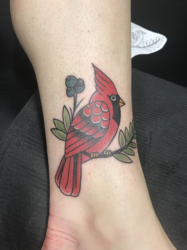 Explore harmony tattoo ideas, creative tattoo ideas in Fredonia, available at Red Bird Tattoo