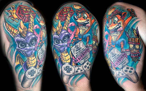 Explore nautical tattoos ideas, creative tattoo ideas in Scottsdale, available at Club Tattoo