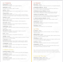 Menu du Pizzeria o'Piennolo à Legnano