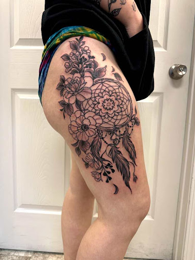 Explore small alice in wonderland tattoo ideas, creative tattoo ideas in The Dalles, available at Tattooing by Denver Monaghan