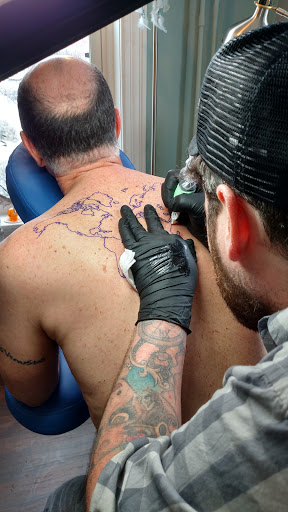 Explore ghost of tsushima tattoo ideas, creative tattoo ideas in Troy, available at The Factory Tattoo