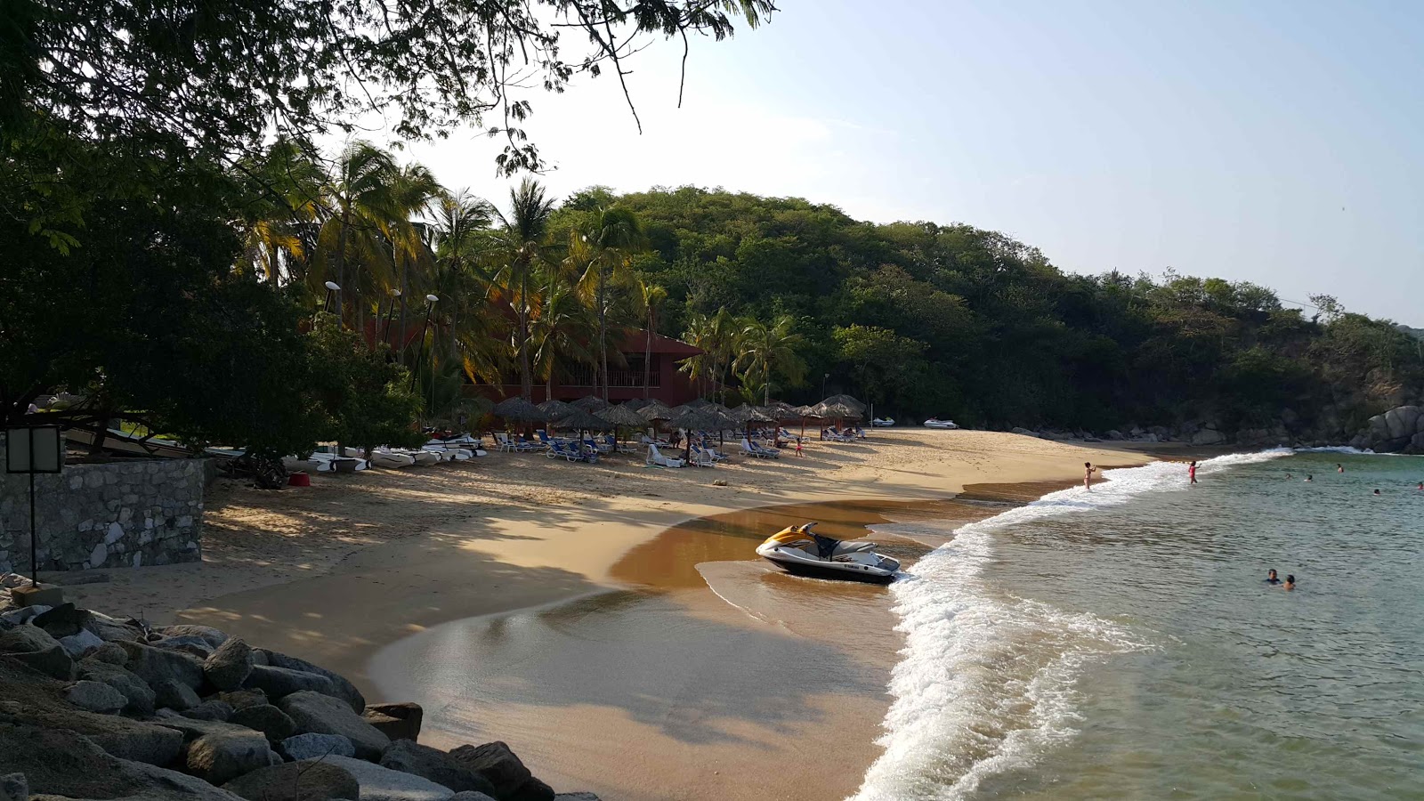 Foto de Tangolunda beach y su hermoso paisaje