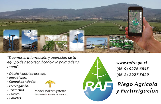 Comentarios y opiniones de Raf Spa. Riego Agrícola y Fertirrigación
