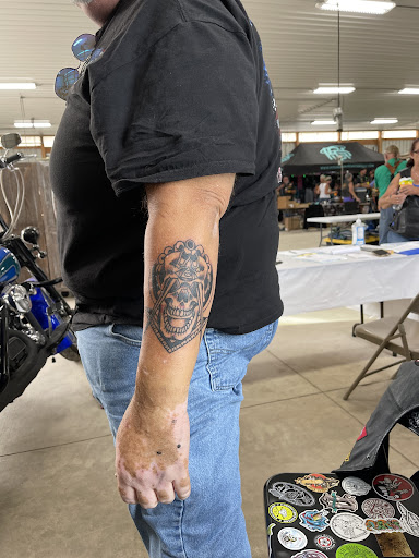 Explore deer head tattoo ideas, creative tattoo ideas in Lake Villa, available at Eternal Tiger Tattoo