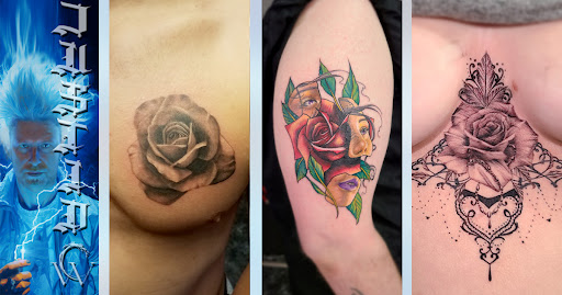 Explore koi fish sleeve tattoo ideas, creative tattoo ideas in Richland, available at Ink Injection