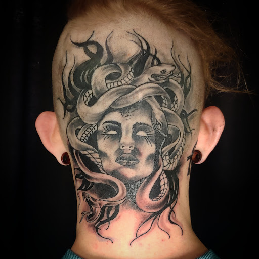 Explore emt tattoo ideas, creative tattoo ideas in Gadsden, available at Sacred Art Tattoo Company