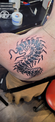 Explore usmc tattoos ideas, creative tattoo ideas in Maryville, available at Distinked Tattoo