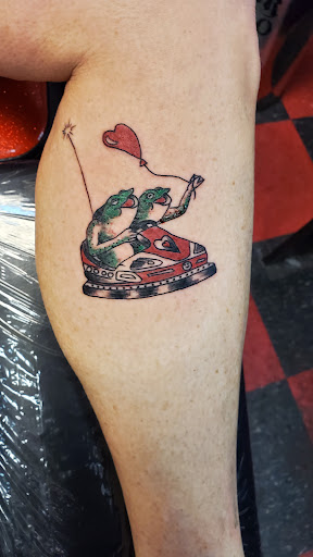 Explore skydiving tattoo ideas, creative tattoo ideas in Jacksonville, available at Jax Ink Tattoo & body piercing