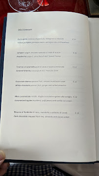 Ceresio 7 Pools & Restaurant à Milan menu