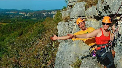 ACCROCHES escalade, activités sportives & loisirs de plein air. Corrèze, Lot, Dordogne à Saint-Cernin-de-Larche
