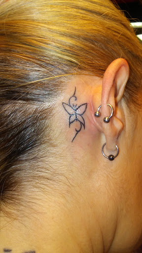 Explore gurren lagann tattoo ideas, creative tattoo ideas in Hernando, available at Blue Panther Tattoo Co