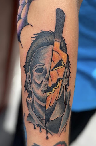 Explore signature tattoo ideas, creative tattoo ideas in Vincennes, available at Silver Owl Tattoo