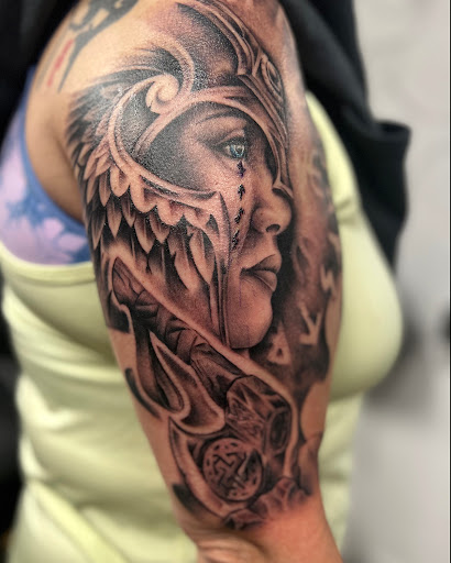 Explore four leaf clover tattoo ideas, creative tattoo ideas in Farmington, available at Forged in Flesh Tattoo & Piercing