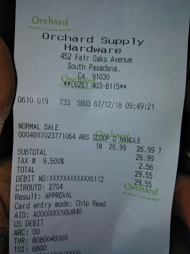 Hardware Store «Orchard Supply Hardware», reviews and photos, 452 Fair Oaks Ave, South Pasadena, CA 91030, USA