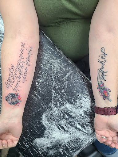 Explore chest piece tattoo ideas for men, creative tattoo ideas in Helena, available at Legacy Ink