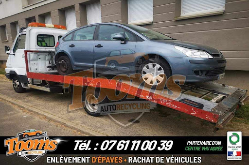 Rachat pour destruction VHU T2OMS NÉGOCE AUTOMOBILE enlevement d'epave VHU 24/7 RACHAT EN L'ÉTAT