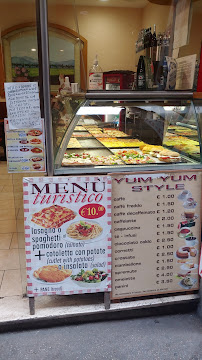 Menu du Chef Express à Fiumicino