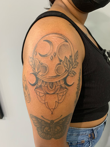 Explore outdoors tattoo ideas, creative tattoo ideas in Fairfield, available at Ink Gallery Tattoo Studio