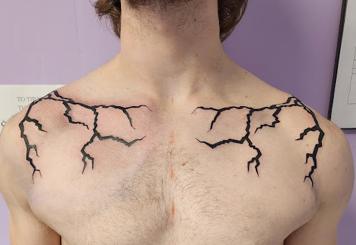 Explore blue crab tattoo ideas, creative tattoo ideas in Easley, available at Peach Pit Tattoo