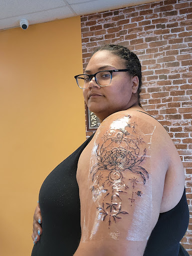 Explore fingerprint tattoo ideas for couples, creative tattoo ideas in Richmond Hill, available at 444 Ink Tattoo Studio