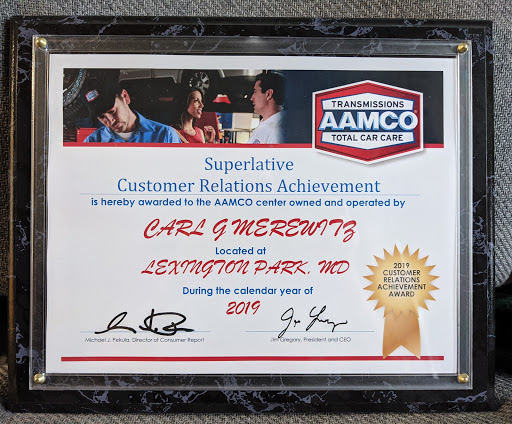 Transmission Shop «AAMCO Transmissions & Total Car Care», reviews and photos, 45870 Millstone Landing Rd, Lexington Park, MD 20653, USA