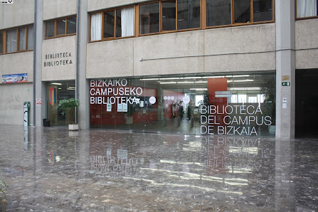 UPV/EHU Biblioteca Leioa Sarriena auzoa, s/n Biblioteca del Campus de Bizkaia, 48940 Leioa, Biscay, España