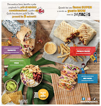 Menu / carte de Billy Tacos Belluno à Belluno