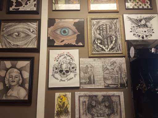 Tattoo Shop «The Greater Good Tattoo», reviews and photos, 105 E High St, Ashley, OH 43003, USA