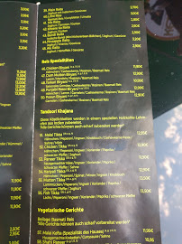 Punjabi Rasoi Lahr à Lahr menu